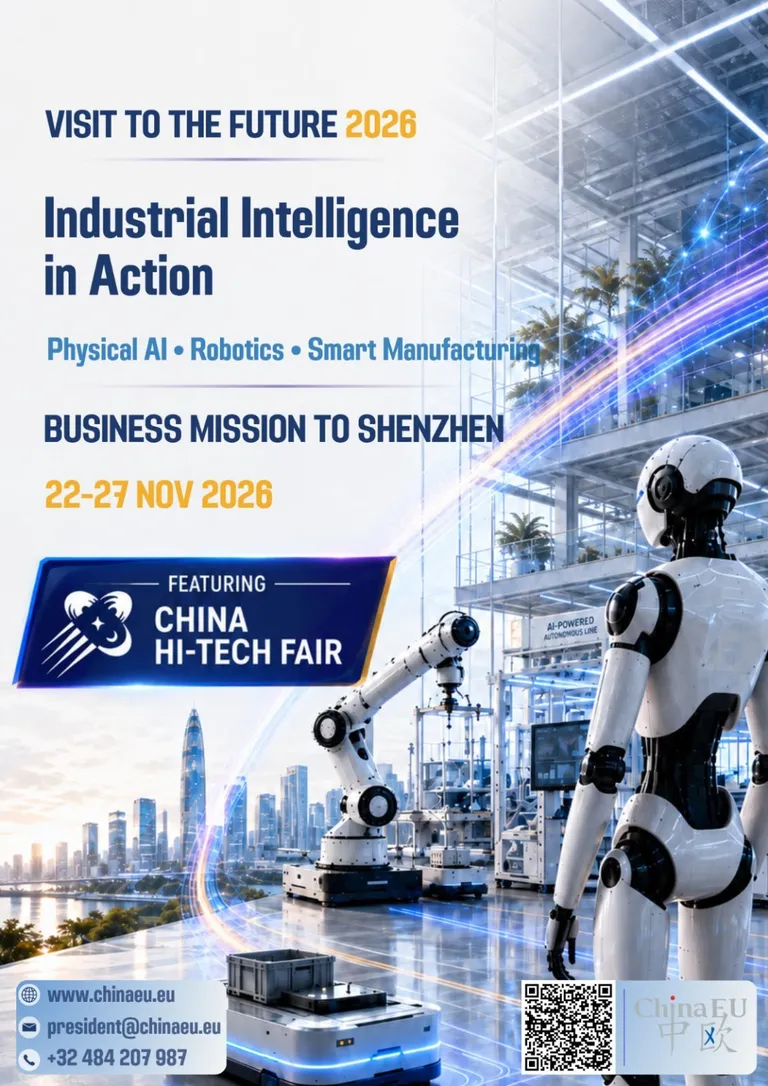 Visit to the Future 2026 - Industrial Intelligence in Action, Business Mission to Shenzhen