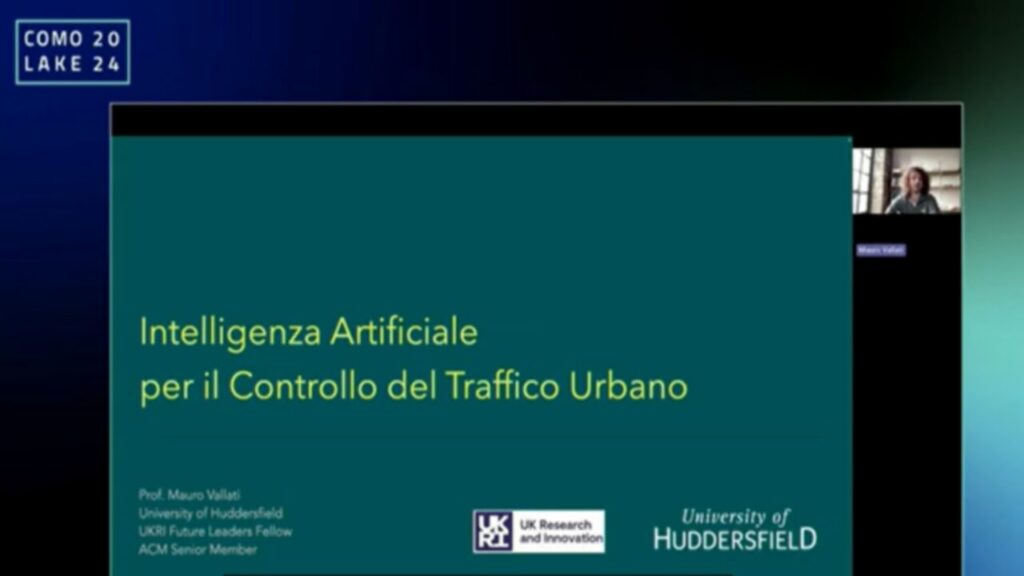 ComoLake 2024. Intervento di Mauro Vallati, Professor, University of Huddersfield (UK), del 17 ottobre