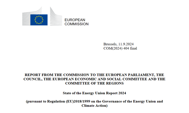 State of the Energy Union Report 2024