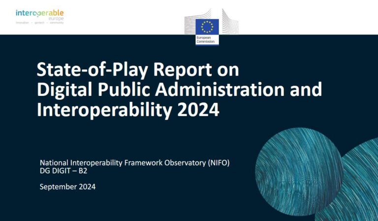 State-of-Play Report on Digital Public Administration and Interoperability 2024