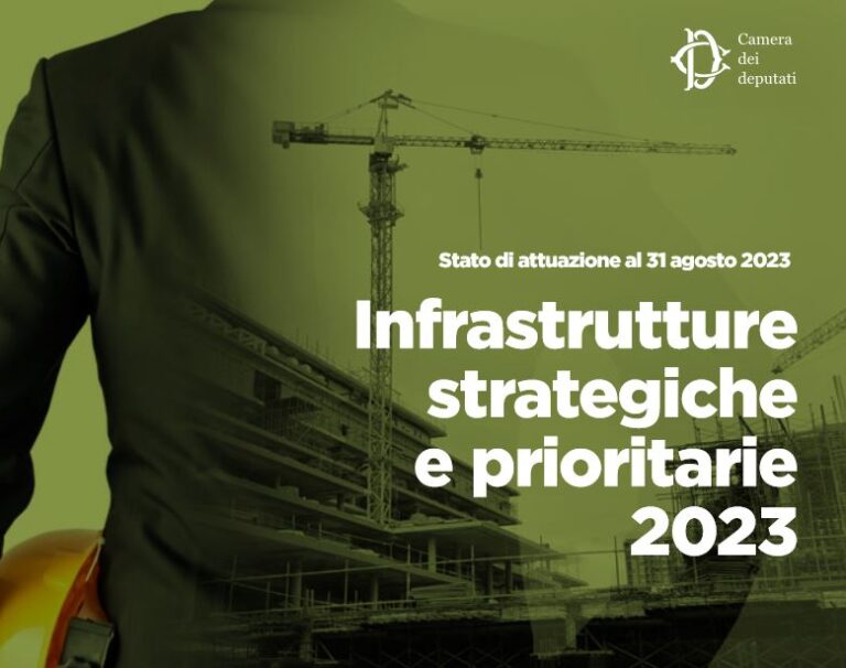 Infrastrutture strategiche e prioritarie 2023