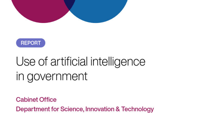 Use of Artificial Intelligence in Government