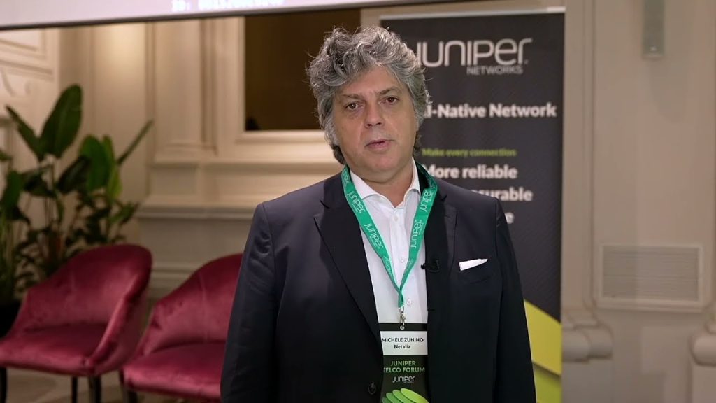 La dichiarazione di Michele Zunino (Netalia) al Juniper Telco Forum 2024