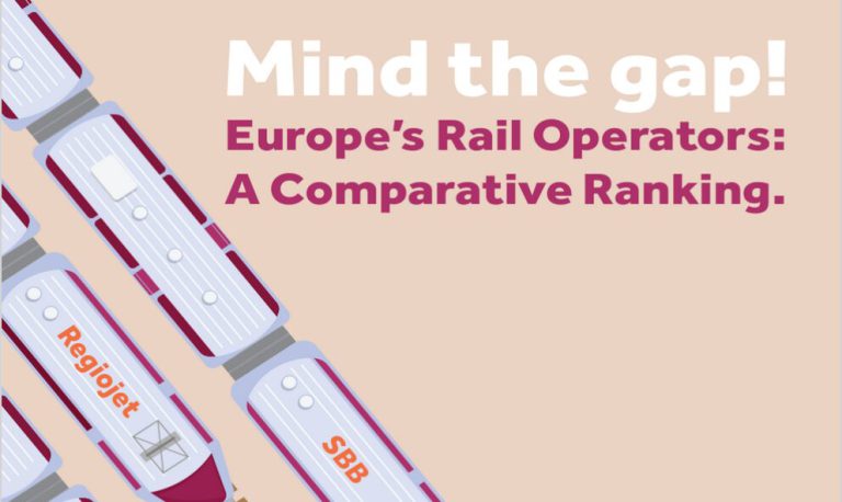 Mind the Gap! Europe’s Rail Operators: a Comparative Ranking