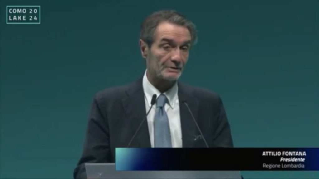 ComoLake 2024. Intervento di Attilio Fontana, Presidente Regione Lombardia, del 15 ottobre