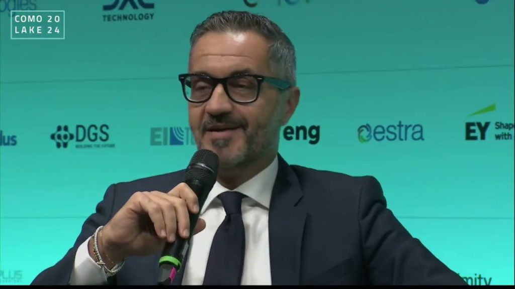 ComoLake 2024. Intervento di Erminio Polito, di Minsait Italia, del 17 ottobre