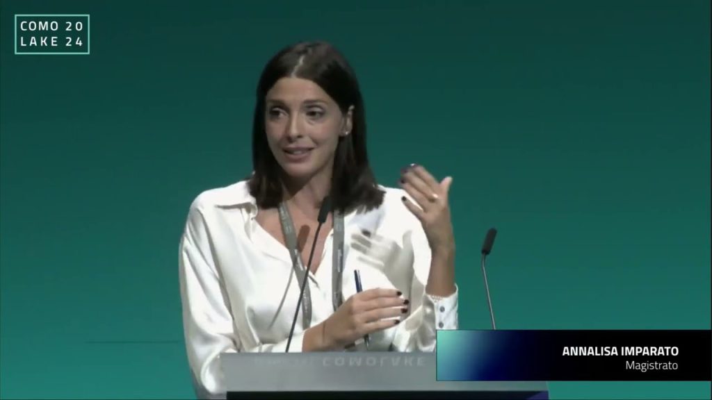 ComoLake 2024. Intervento di Annalisa Imparato, Magistrato, del 17 ottobre