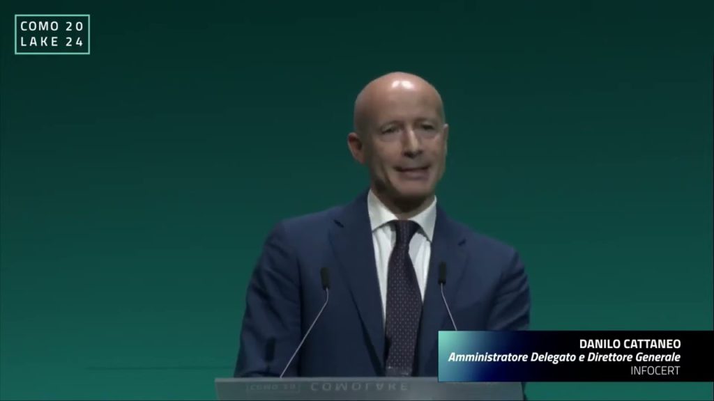 ComoLake 2024. Intervento di Danilo Cattaneo, AD e Direttore Generale, Infocert, del 18 ottobre