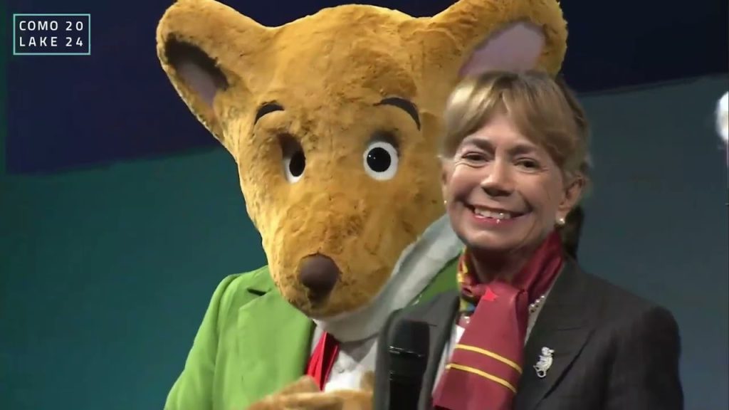 ComoLake 2024. Intervento di Elisabetta Dami, Google, Geronimo e Tea Stilton, del 15 ottobre