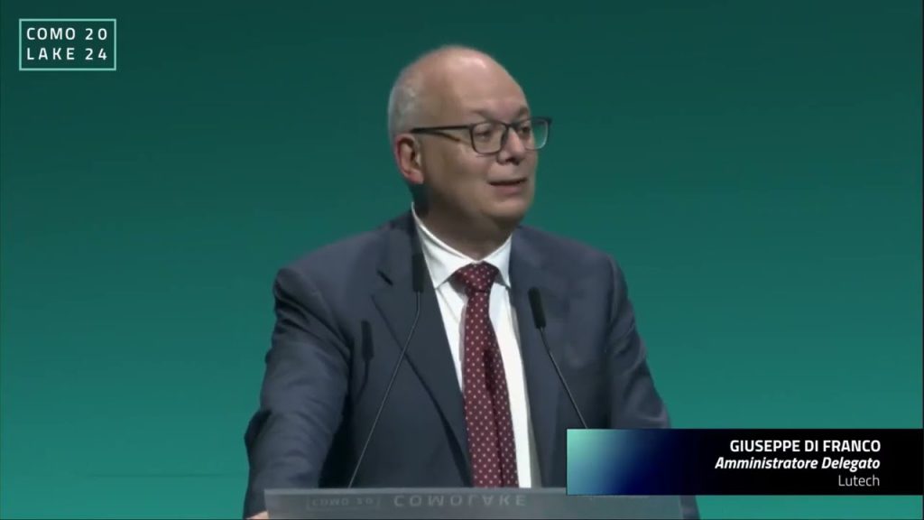 ComoLake 2024. Intervento di Giuseppe Di Franco, Amministratore Delegato, Lutech, del 18 ottobre