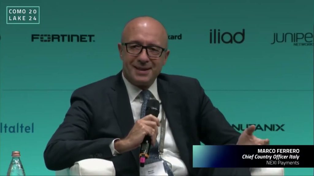 ComoLake 2024. Intervento di Marco Ferrero, Chief Country Officer Italy, Nexi, del 18 ottobre