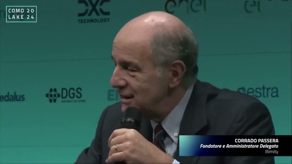 ComoLake 2024. Intervento di Corrado Passera, Fondatore e AD, Illimity, del 18 ottobre