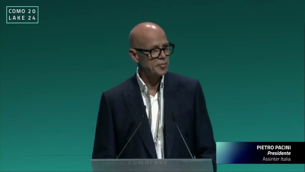 ComoLake 2024. Intervento di Pietro Pacini, Presidente, Assinter Italia, del 18 ottobre