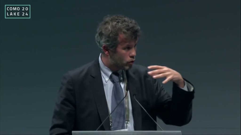 ComoLake 2024. Intervento di Matteo Monti, Sindaco di Cernobbio (CO), del 15 ottobre