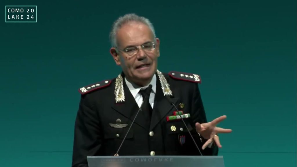ComoLake 2024. Intervento di Andrea Rispoli, Gen. C. A. Comandante, CUFAA, del 15 ottobre
