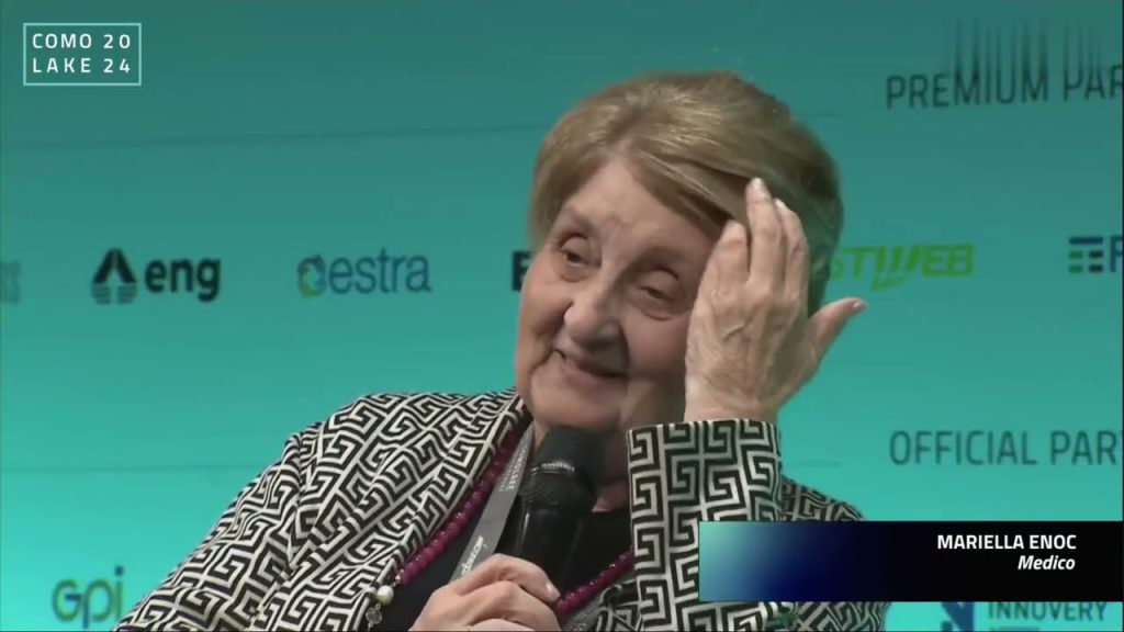 ComoLake 2024. Intervento di Mariella Enoc, Medico, del 16 ottobre