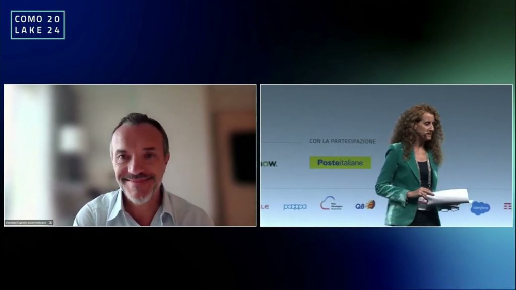 ComoLake 2024. Intervento di Vincenzo Esposito, AD, Microsoft Italia, del 16 ottobre