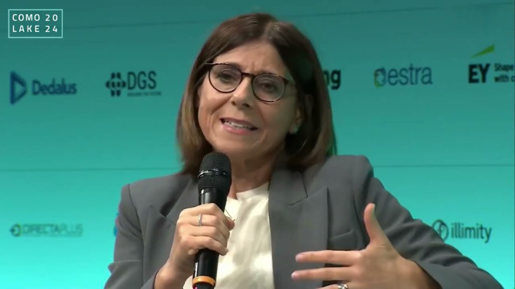 ComoLake 2024. Intervento di Monia Ferrari, AD, Capgemini Italia, del 16 ottobre