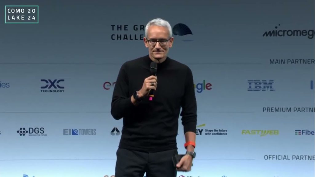 ComoLake 2024. Intervento Di Maximo Ibarra, Ceo, Engineering, del 16 ottobre