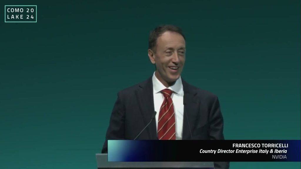 ComoLake 2024. Intervento di Francesco Torricelli, NVIDIA, del 16 ottobre
