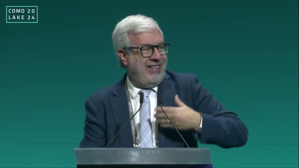 ComoLake 2024. Intervento di Mario Campolargo, European Commission, del 17 ottobre