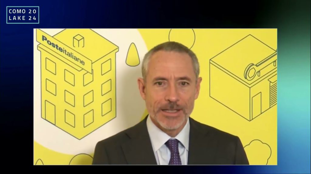 ComoLake 2024. Intervento di Matteo Del Fante, AD, Poste Italiane, del 17 ottobre