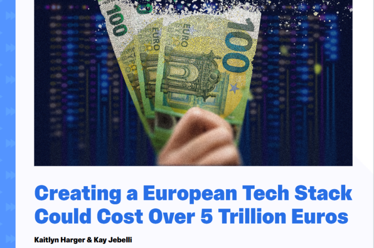 Creating a european Tech Stack could cost over 5 trillion Euros