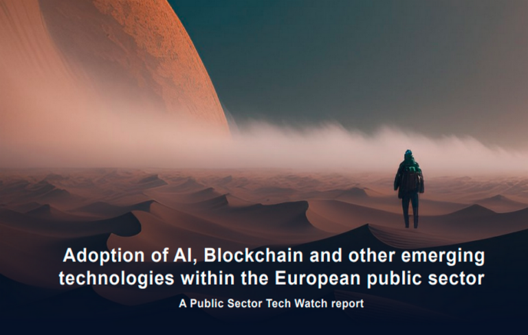 Adoption of AI, Blockchain and other emerging technologies within the European public sector