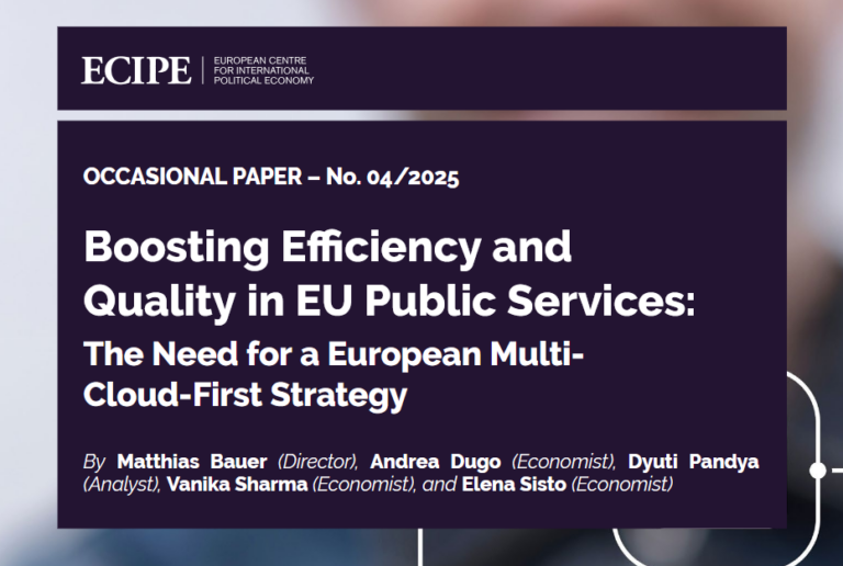 Boosting Efficiency and Quality in EU Public Services: The Need for a European Multi-Cloud-First Strategy