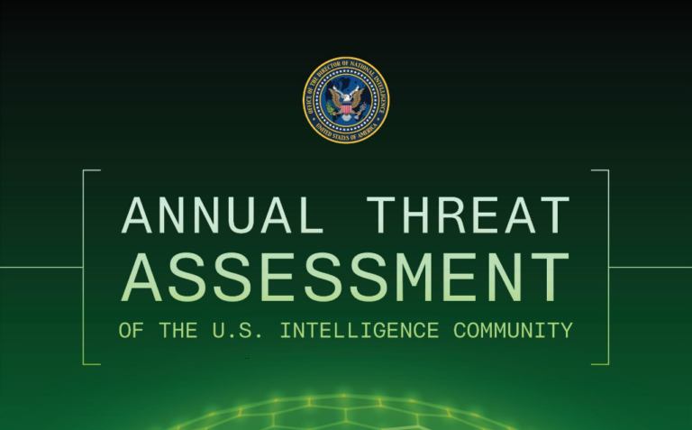 Annual Threat Assessment of the U.S. Intelligence Community