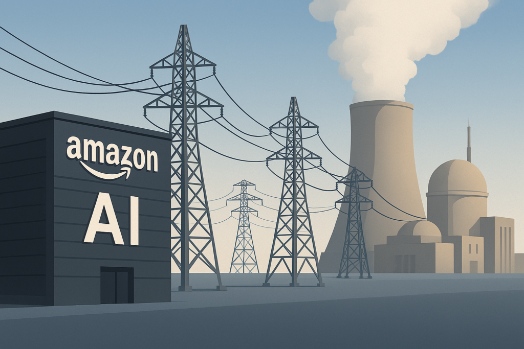 AI, energia e nucleare: Amazon bloccata dalla FERC sull’espansione del data center alimentato direttamente da centrale nucleare