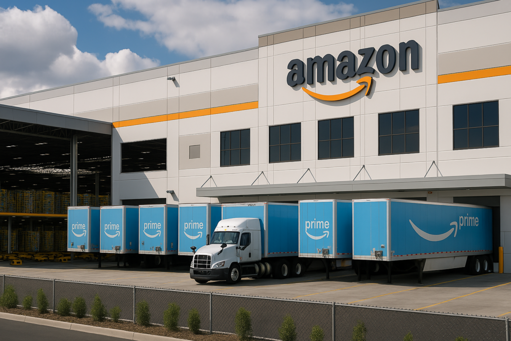 Amazon prepara una maxi espansione logistica da 15 miliardi di dollari: nuovi hub, AI e risposta alle tensioni commerciali globali