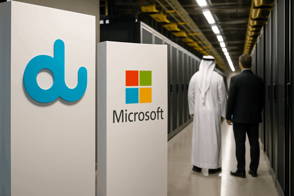 Du e Microsoft accelerano la trasformazione digitale degli Emirati Arabi: accordo da 2 miliardi di dirham per un hyperscale data center