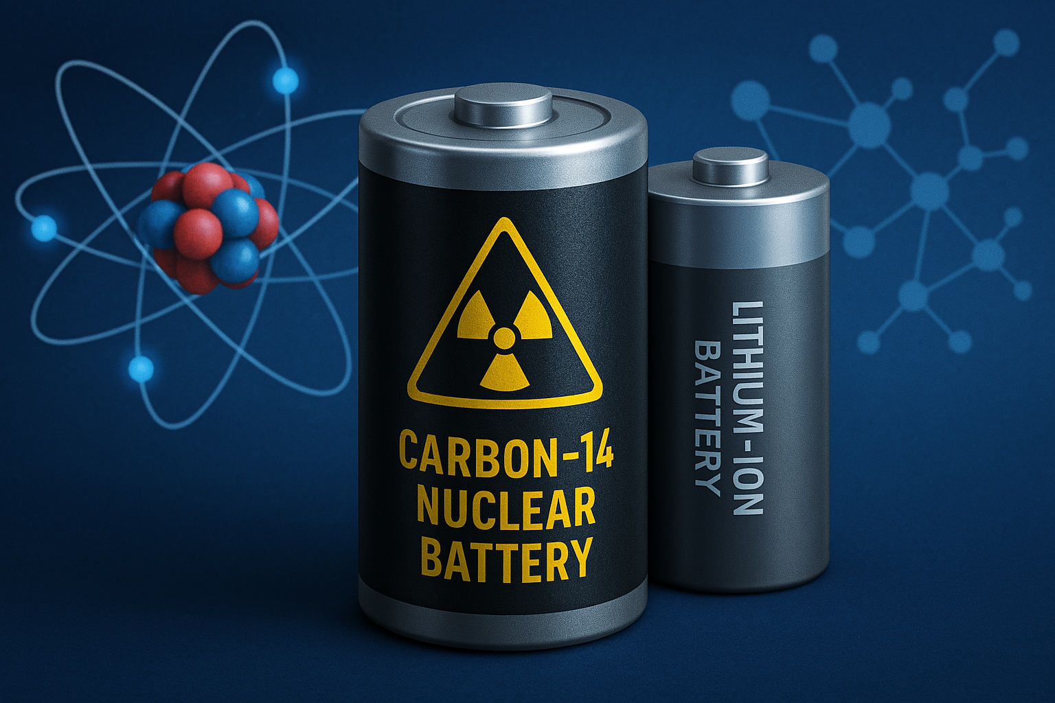 La microbatteria che non muore: il ritorno nucleare del carbonio-14
