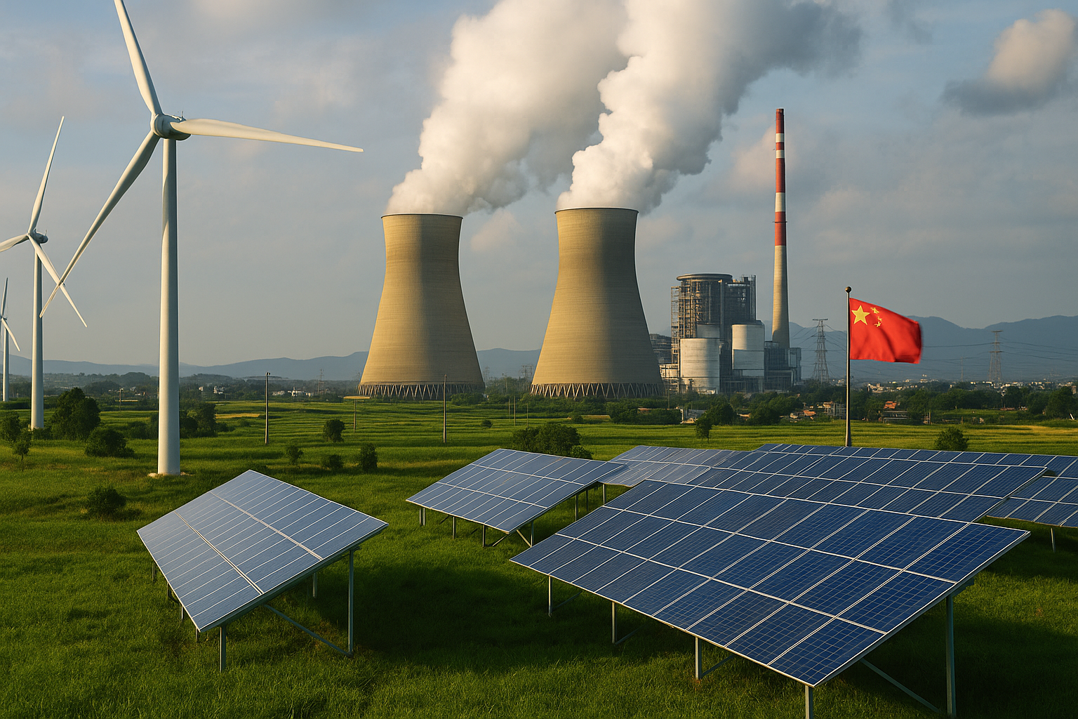 Energia, la svolta cinese: per la prima volta eolico e solare superano il fossile. Nuovi equilibri tra ambizione green, sicurezza energetica e transizione industriale