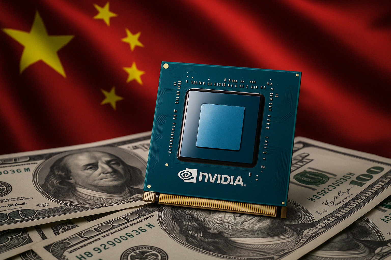 Stretta USA sull’export dei chip AI verso la Cina: Nvidia crolla in Borsa, Nasdaq in rosso, cresce la tensione commerciale