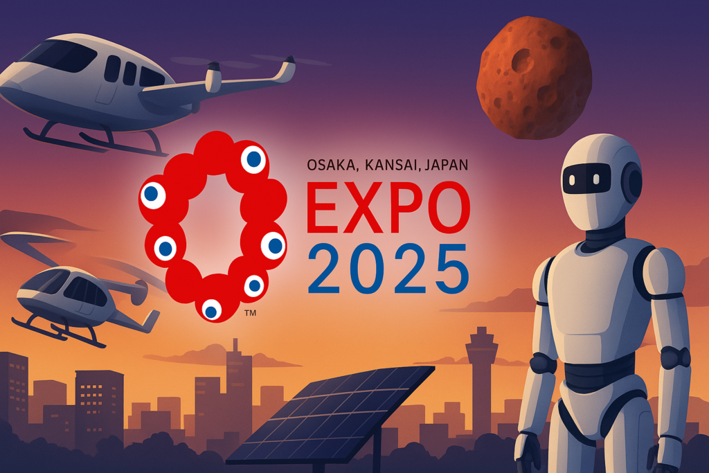 Expo 2025 Osaka-Kansai: il mondo si riunisce per raccontare il futuro tra droni volanti, robot umanoidi e meteoriti marziane