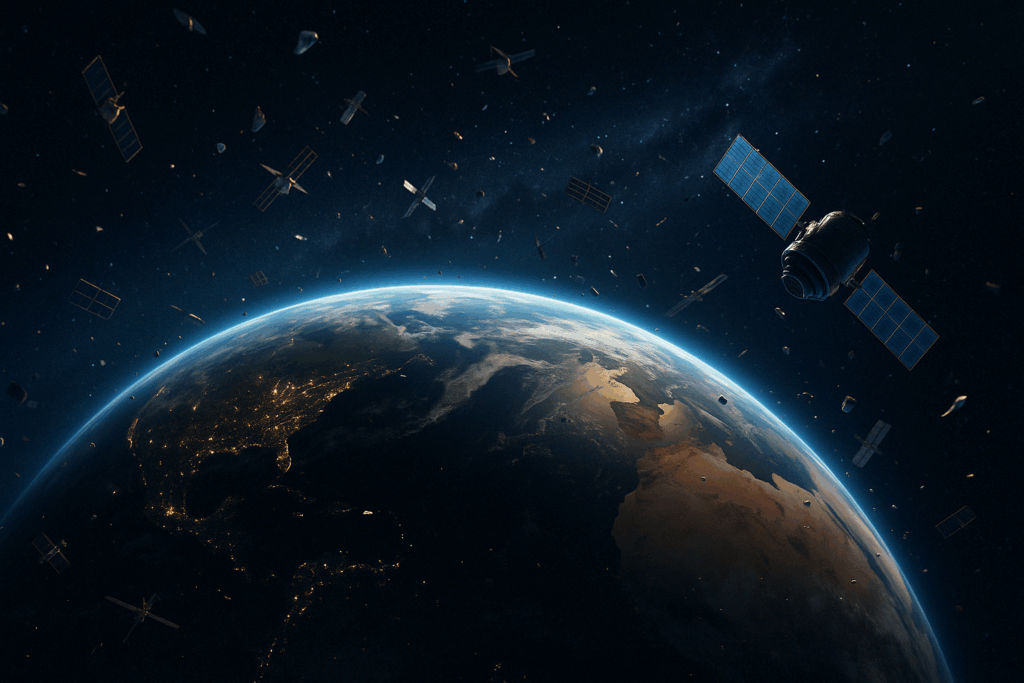 Caos in orbita: sogni digitali, detriti spaziali e il fragile equilibrio delle reti LEO