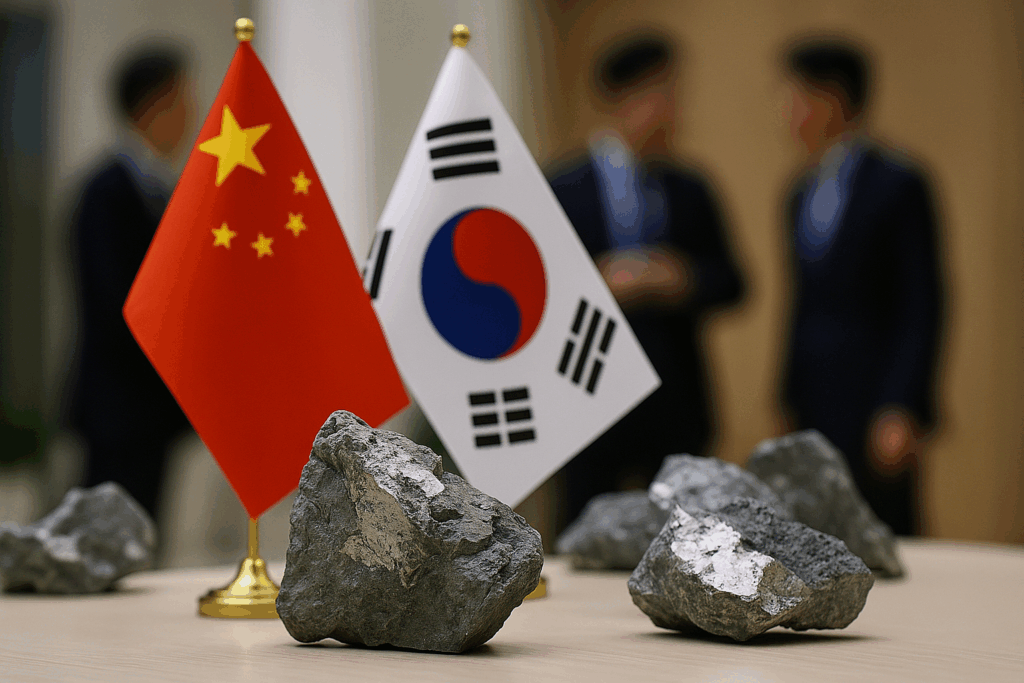 Terre rare: la Cina chiede a Seul di bloccare le esportazioni verso l’industria della difesa statunitense