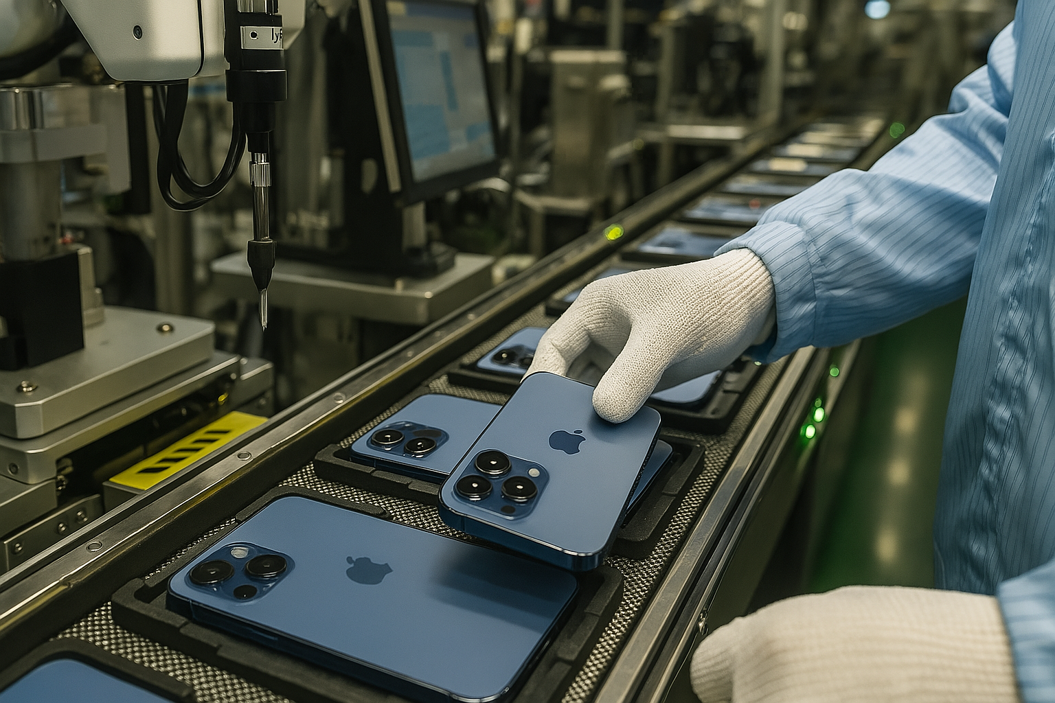 Apple accelera la produzione di iPhone in India: 22 miliardi di dollari in 12 mesi e nuove strategie tra dazi, geopolitica e rilocalizzazione industriale