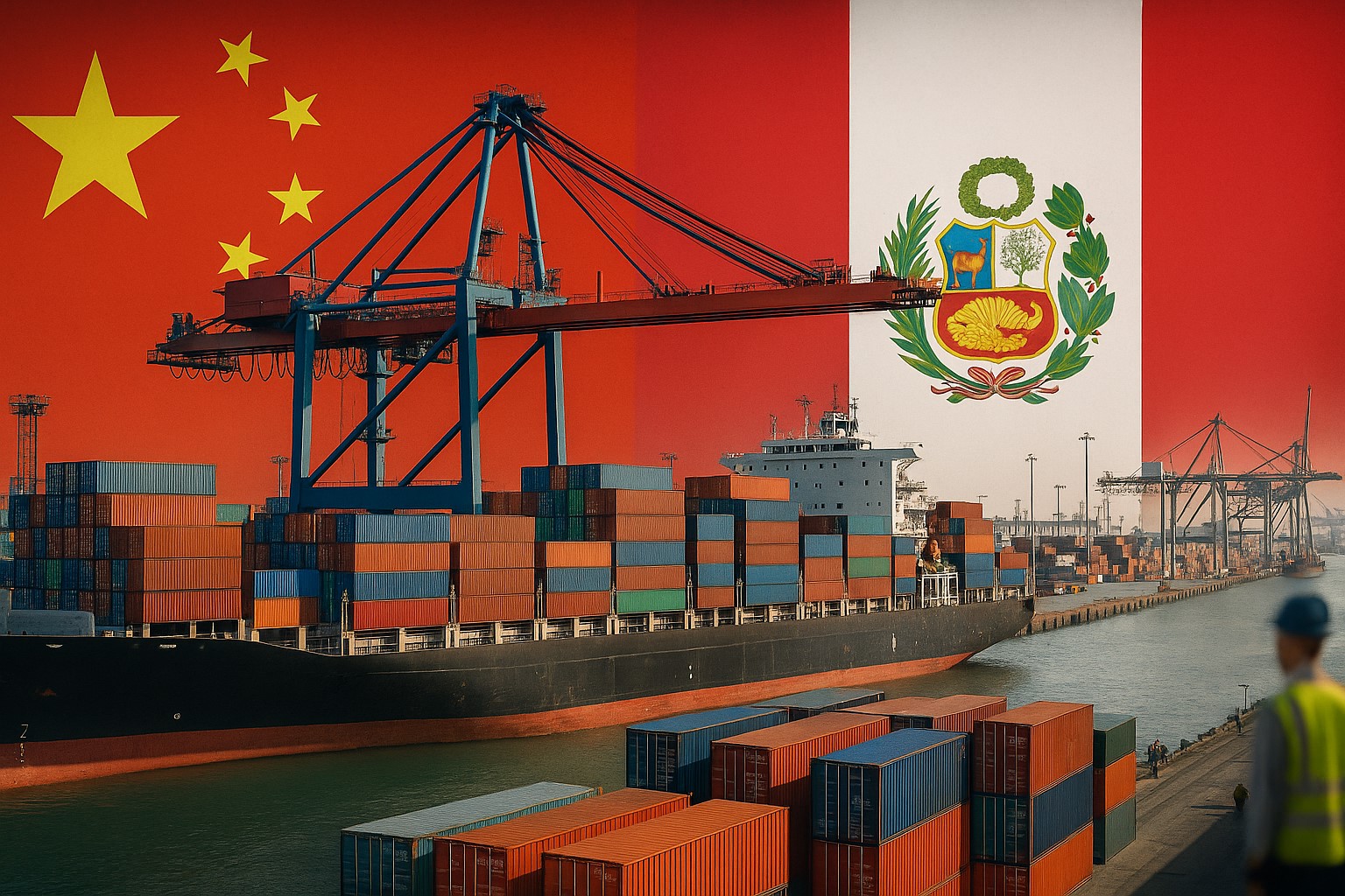 Guangzhou avvia una nuova rotta marittima verso il Perù: la logistica cinese espande la Via della Seta in America Latina