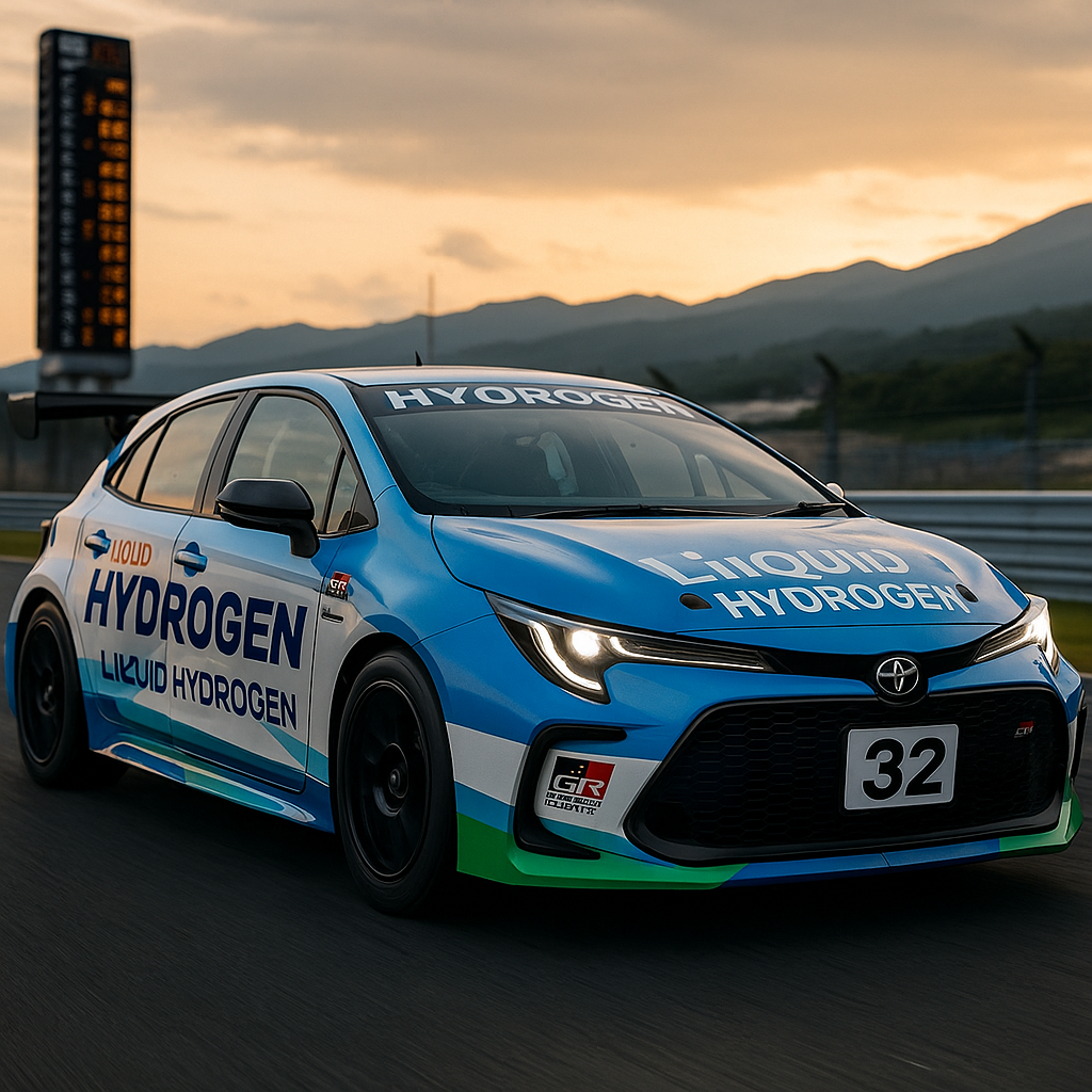 Toyota accelera sulla mobilità a idrogeno: completata la prima gara endurance con motore a idrogeno liquido