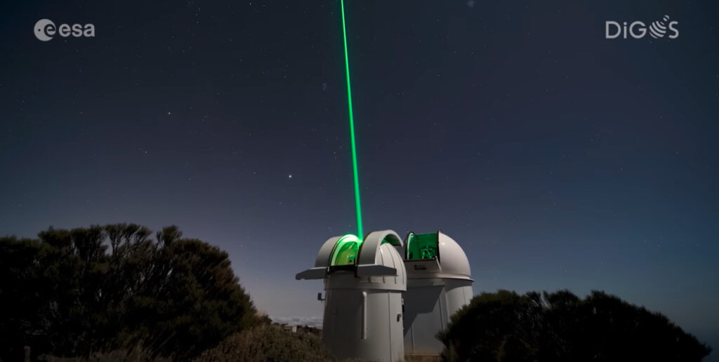 Detriti spaziali: stazioni laser di Tenerife per il monitoraggio
