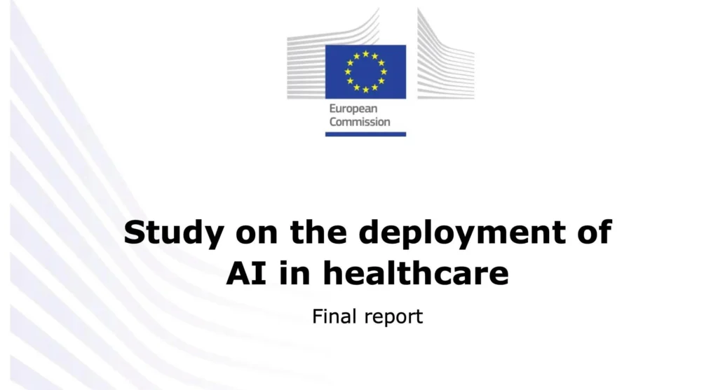 Study on the Deployment of AI in Healthcare: Final report