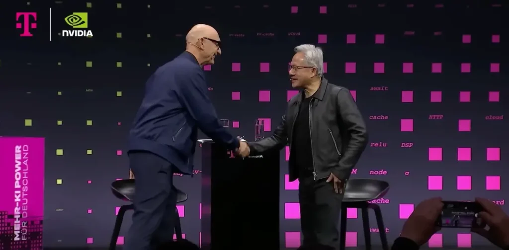 Deutsche Telekom e NVIDIA: svelata la prima Industrial AI Cloud
