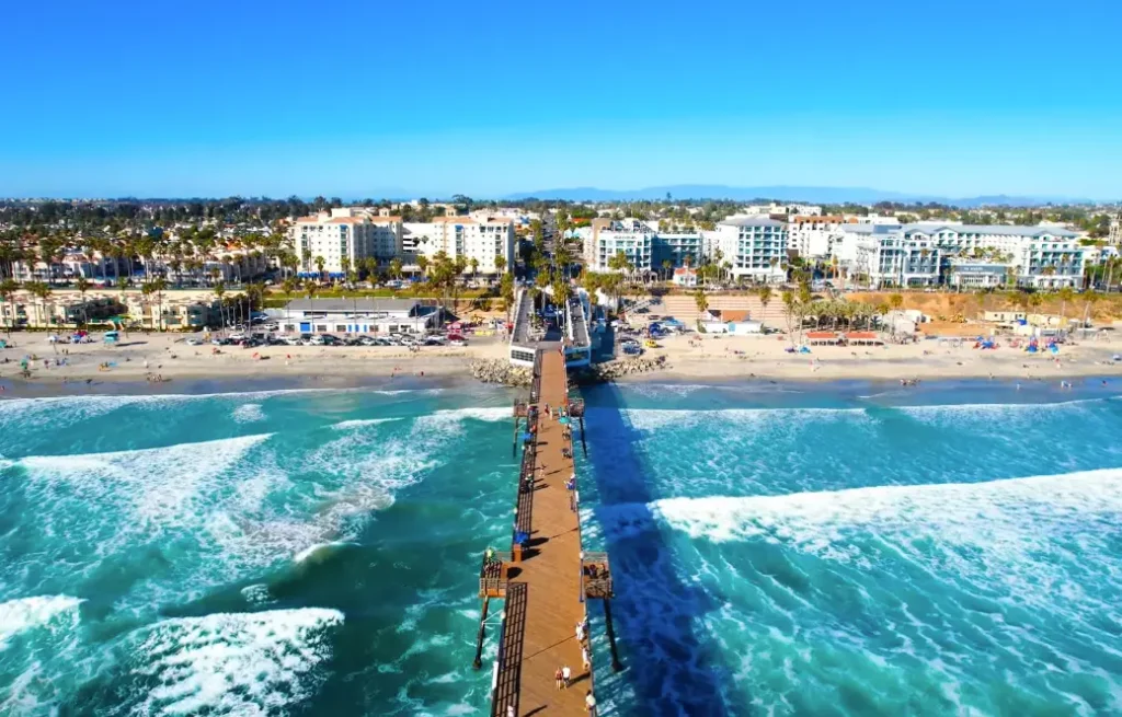 North San Diego dall’alto: onde, tramonti dorati e costa mozzafiato