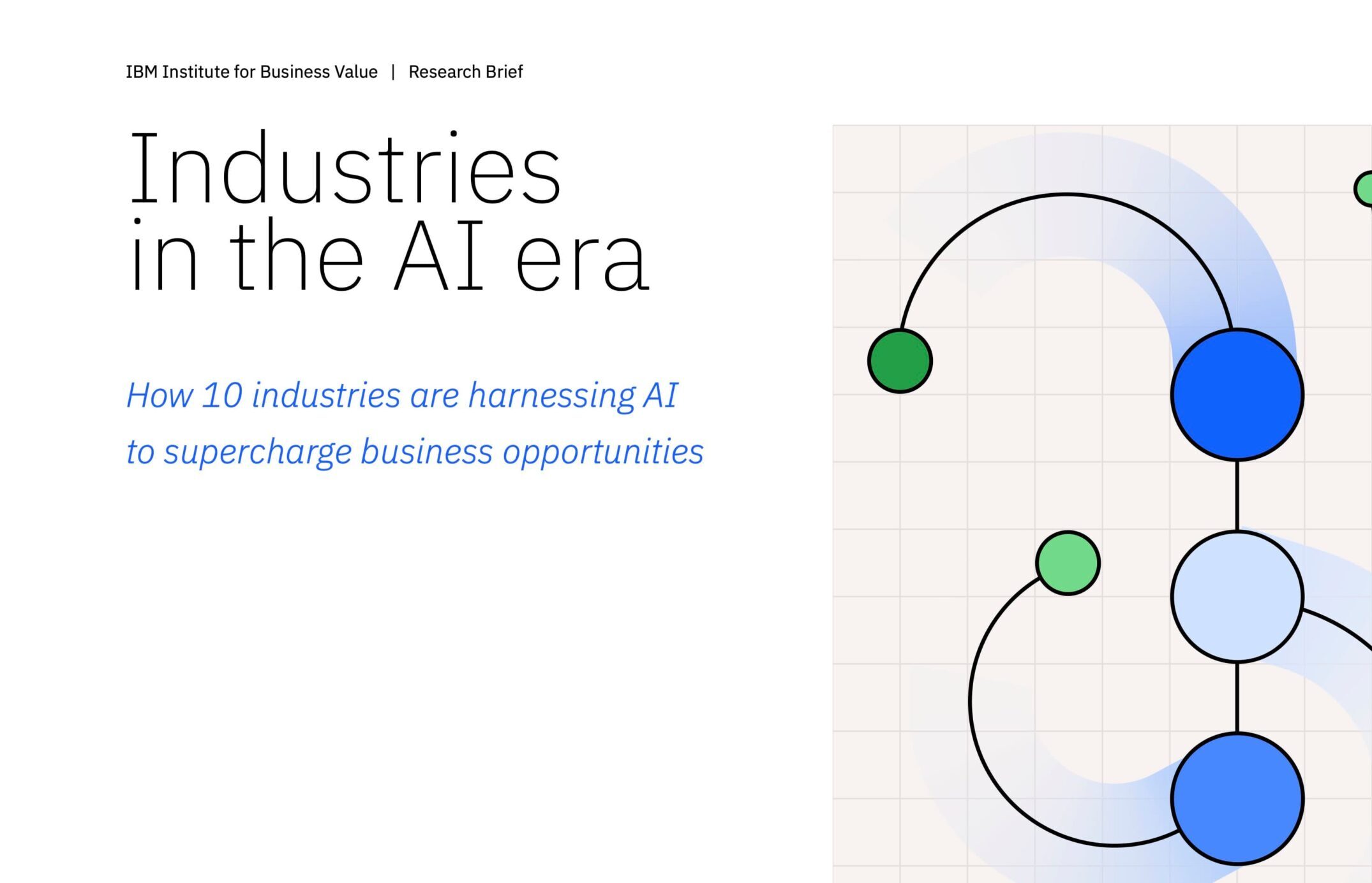IBM Industries AI era report intelligenza artificiale agentica trasformazione business 10 settori finanza healthcare retail automotive