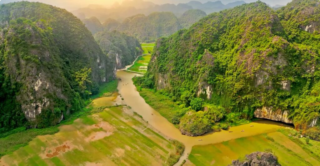 Vietnam dall’alto: un viaggio aereo da sogno