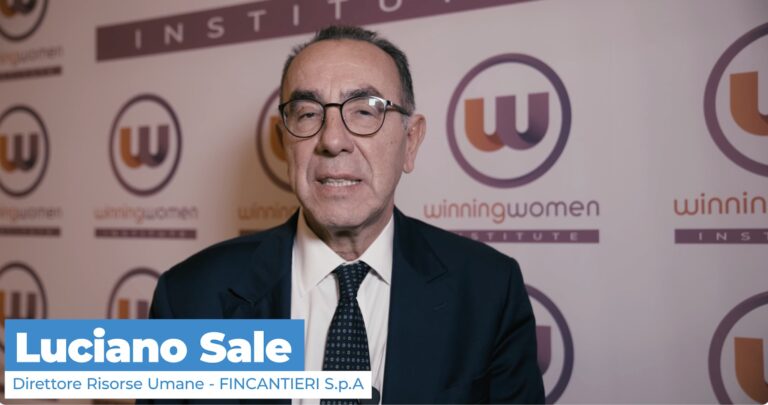 Parità di genere. Dichiarazioni di Luciano Sale (Fincantieri S.p.A.)