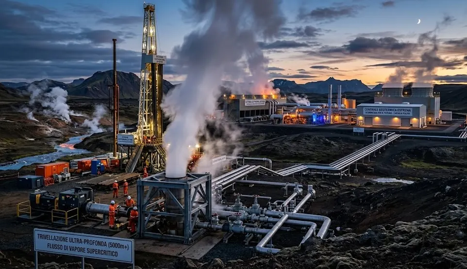 Geotermia estrema, la scommessa che può riscrivere il futuro dell’energia